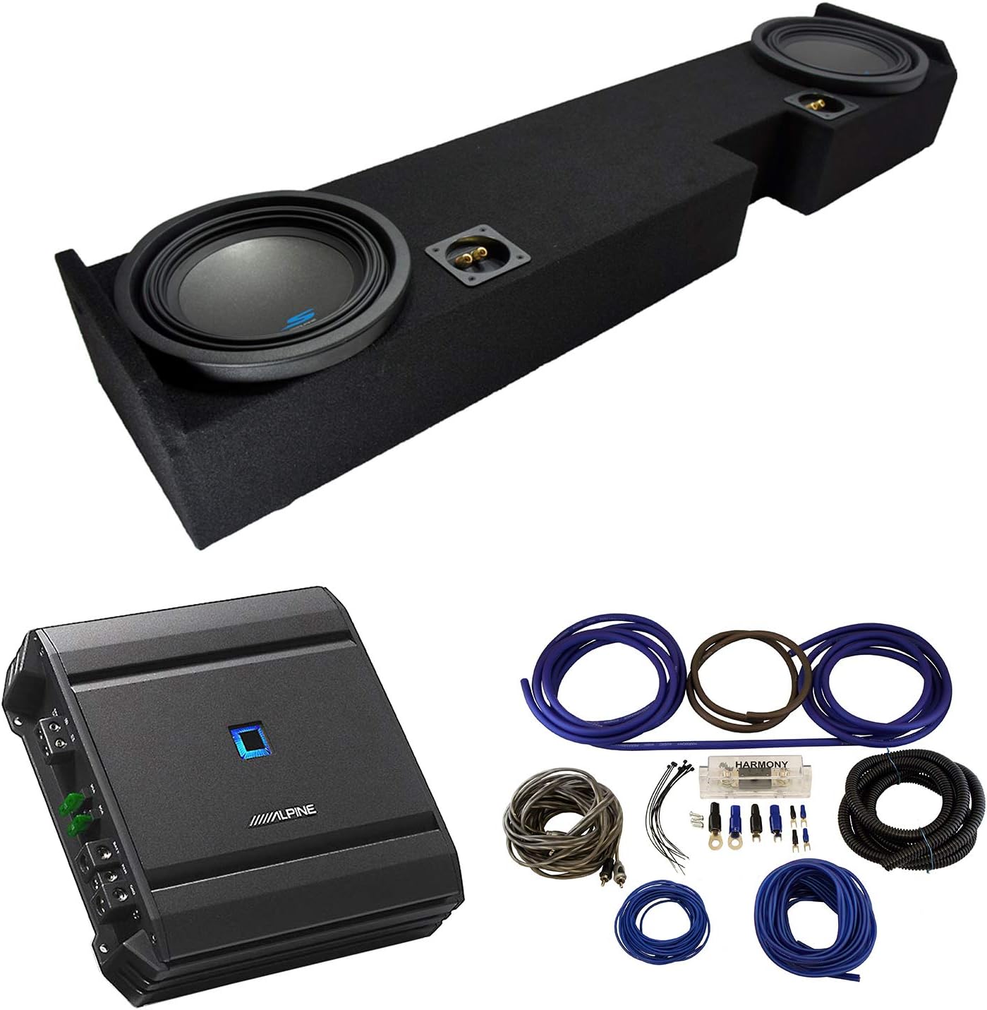 Custom Dual 10 Sub Box Enclosure Package K7251