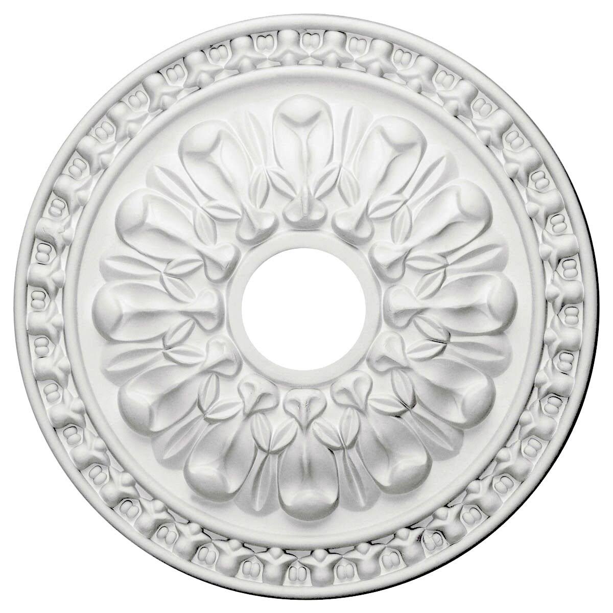 18x22OD x 3 1/2x22ID x 1 3/8x22P Ceiling Medallion Q870