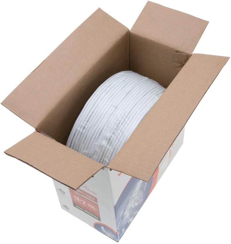 Bulk 18/4 Stranded Conductor Alarm Control Cable 500ft Unshielded U484600