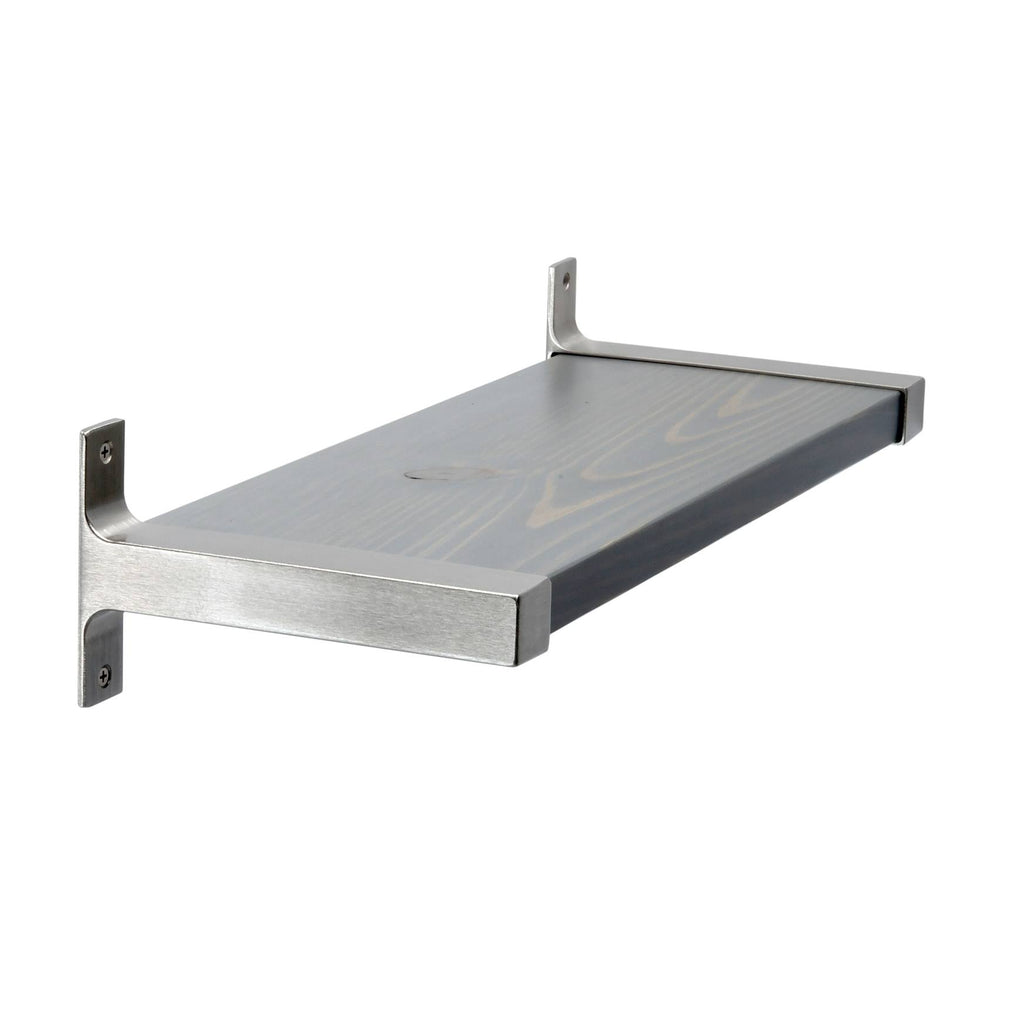 3-Piece White Washed Wood Wall Shelf Set M15081