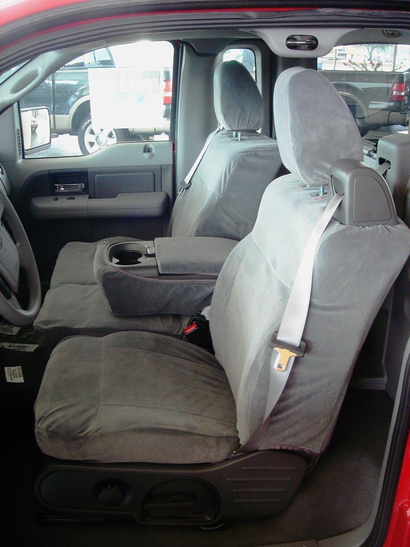 Waterproof Gray Exact Fit Seat Covers for Front and Back Seats K2424