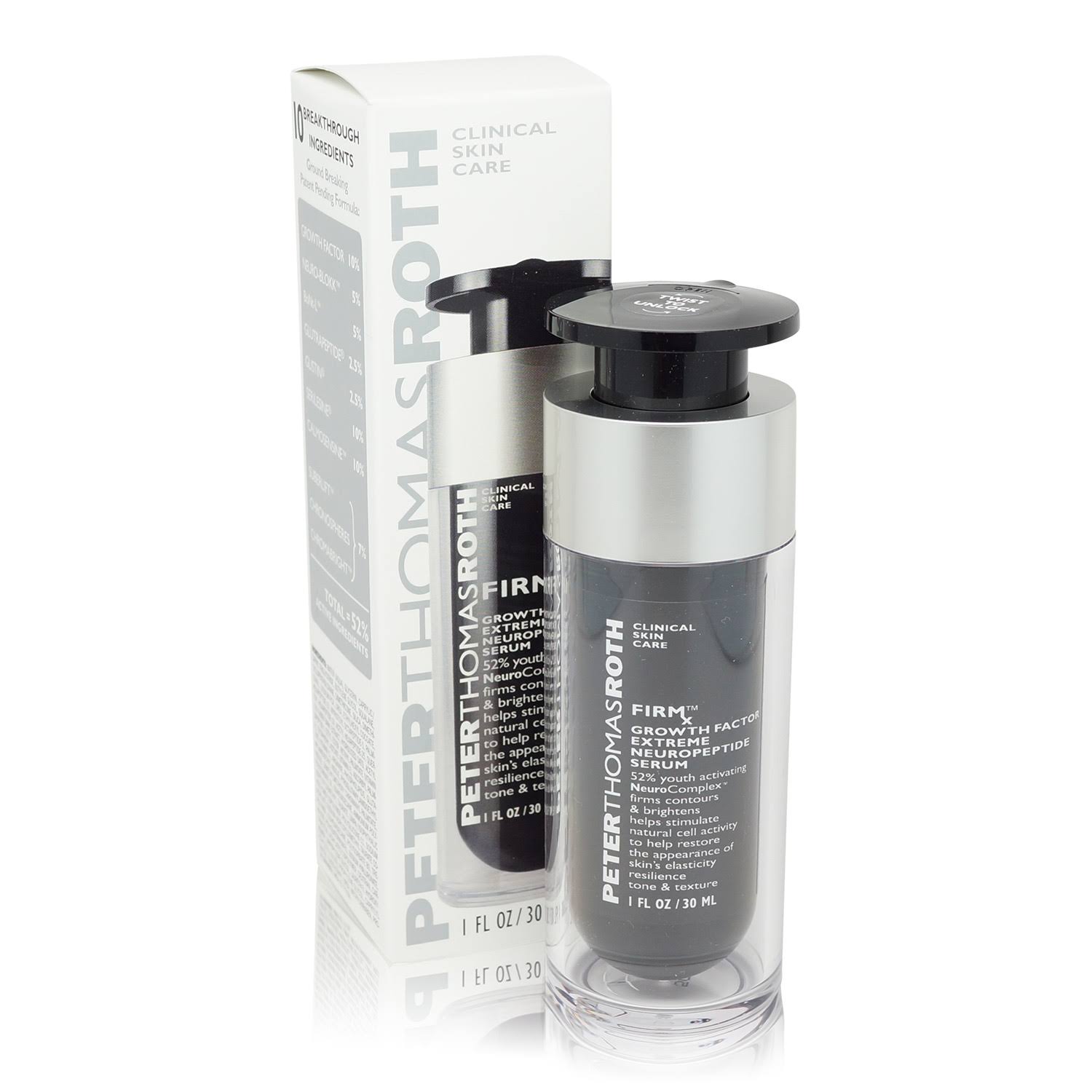FirmX Growth Factor Neuropeptide Serum - 1 fl oz bottle H9560