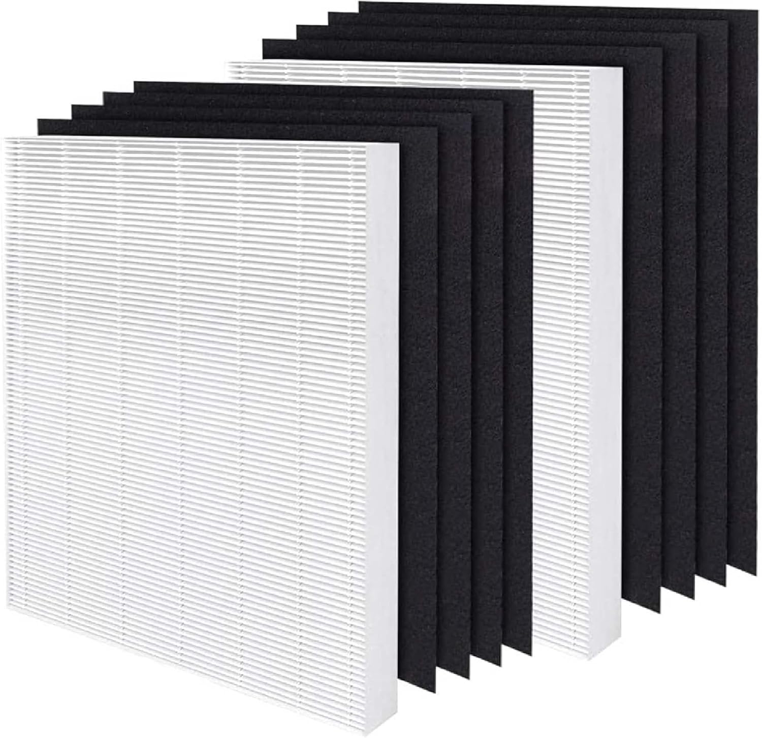 Pack of 2 True HEPA Filter + 8 Activated Carbon Filters I853