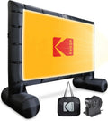 14.5 Feet Inflatable Outdoor Projector Screen with Air Pump, Carry Case, Stakes, Repair Patches G87113