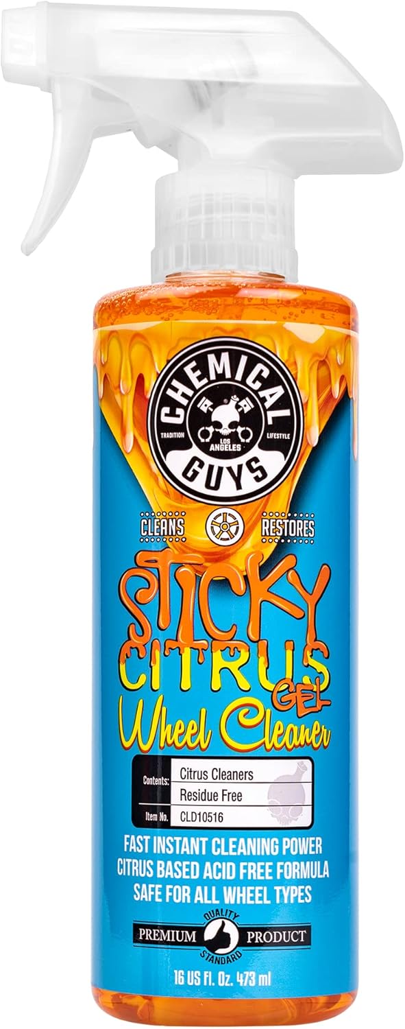 Sticky Citrus Gel Wheel & Rim Cleaner, 1 Gal, 128 fl. oz, Pack of 2 I649