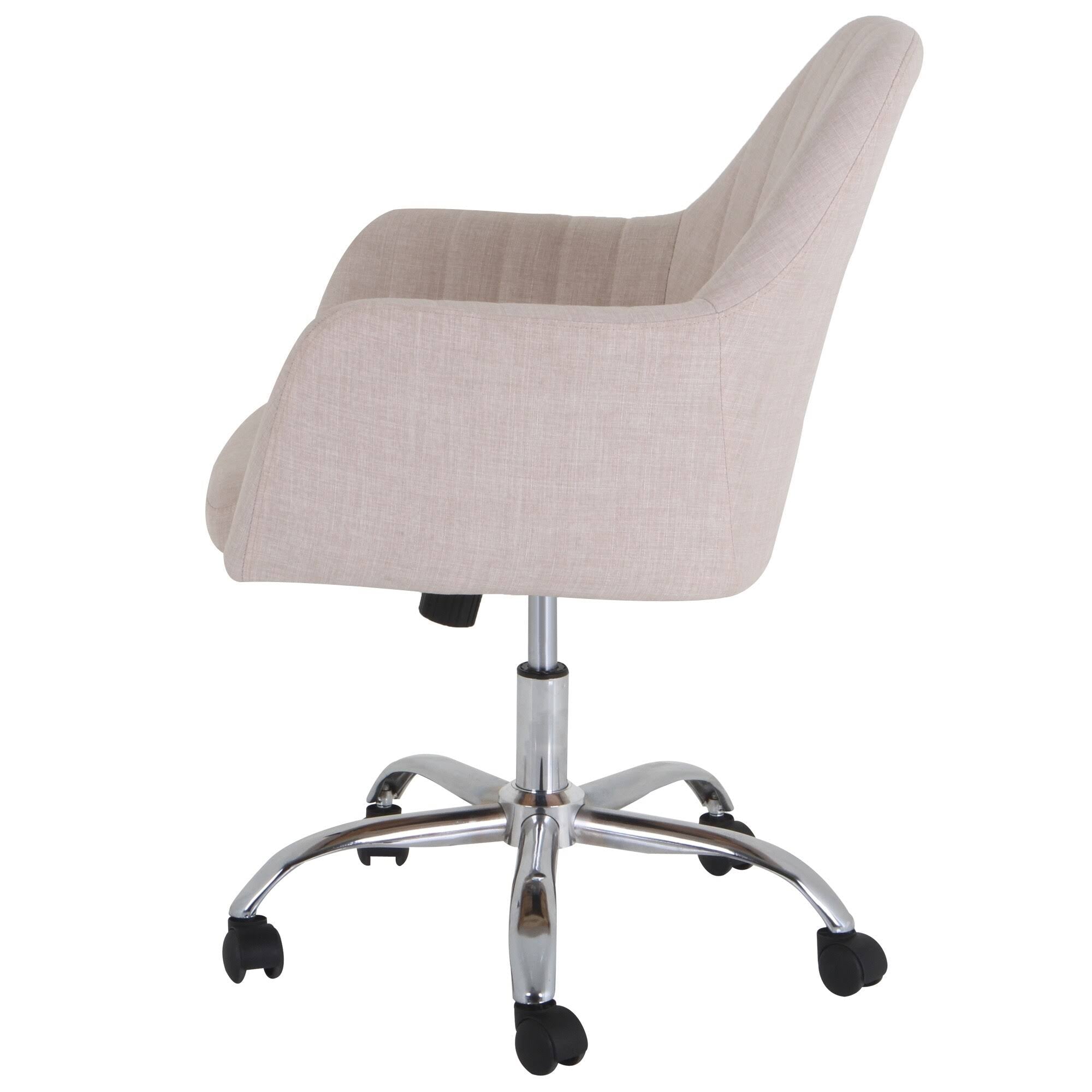 Dark Gray Upholstered Task Chair E72096