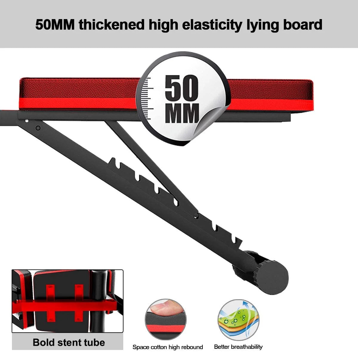 Adjustable Weight Bench Incline Decline Foldable Workout Equipment P533
