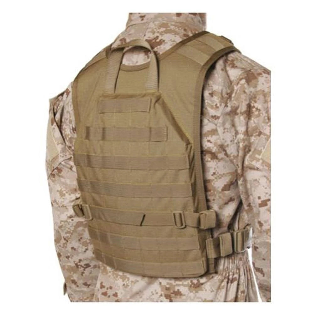 Coyote Tan Medium Molle Plate Carrier Harness R281657