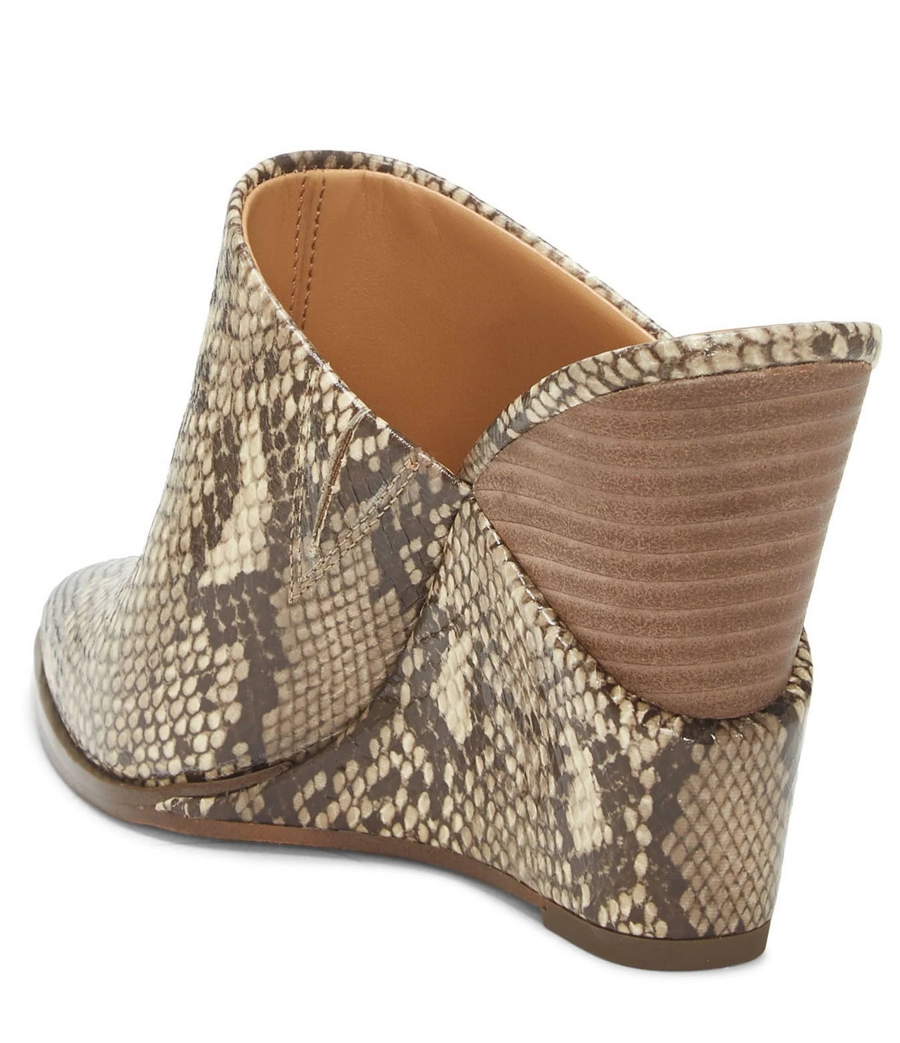 Natural Snake Mules S821642