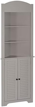 Taupe Tall Corner Cabinet C890404