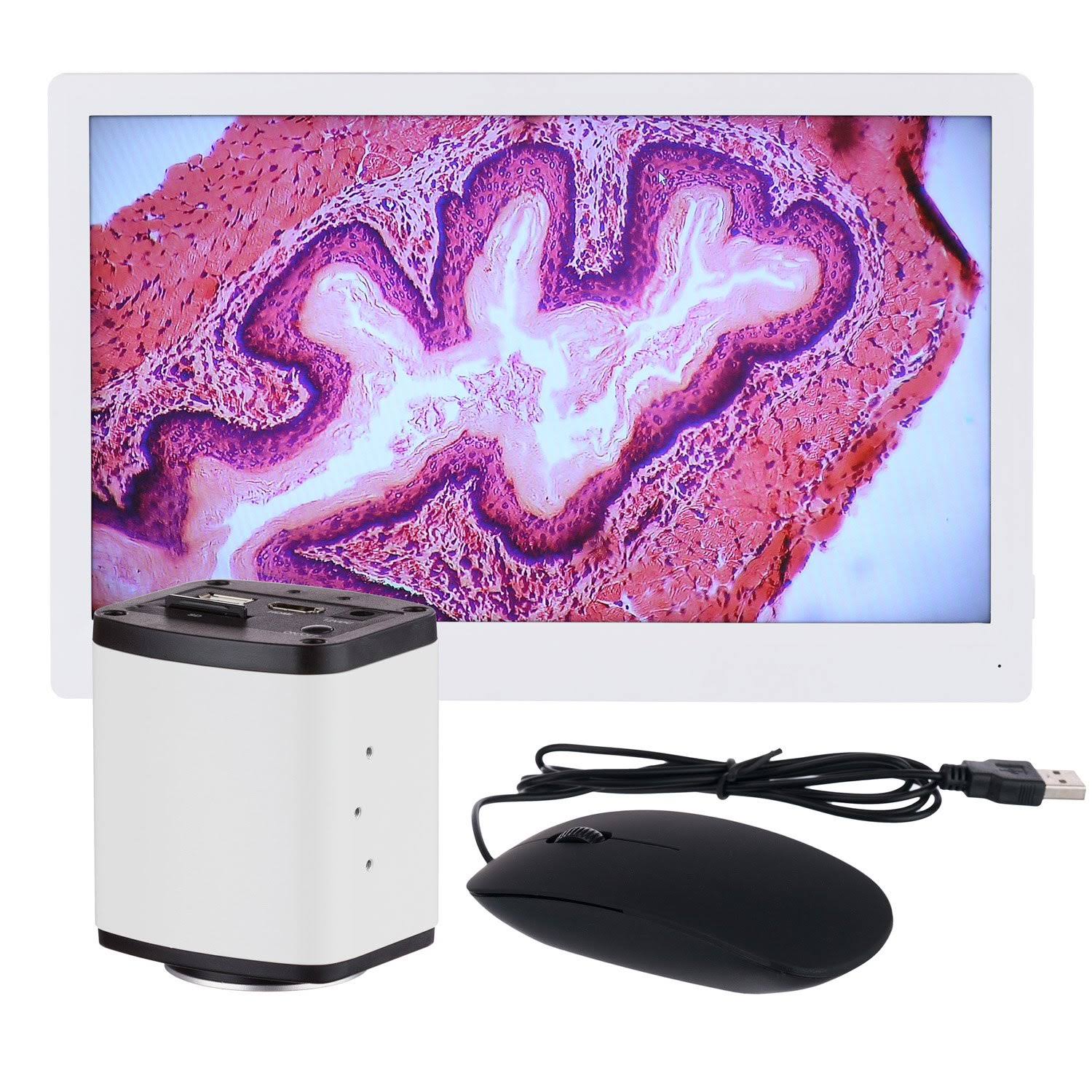1080p HDMI Microscope C-Mount Camera with HD Monitor T160621