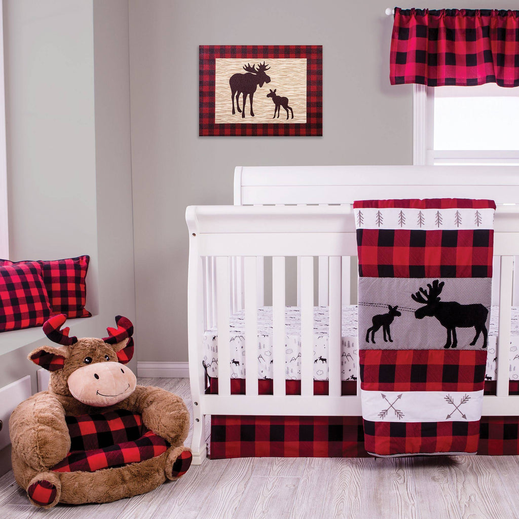 3 Piece Crib Bedding Set R968