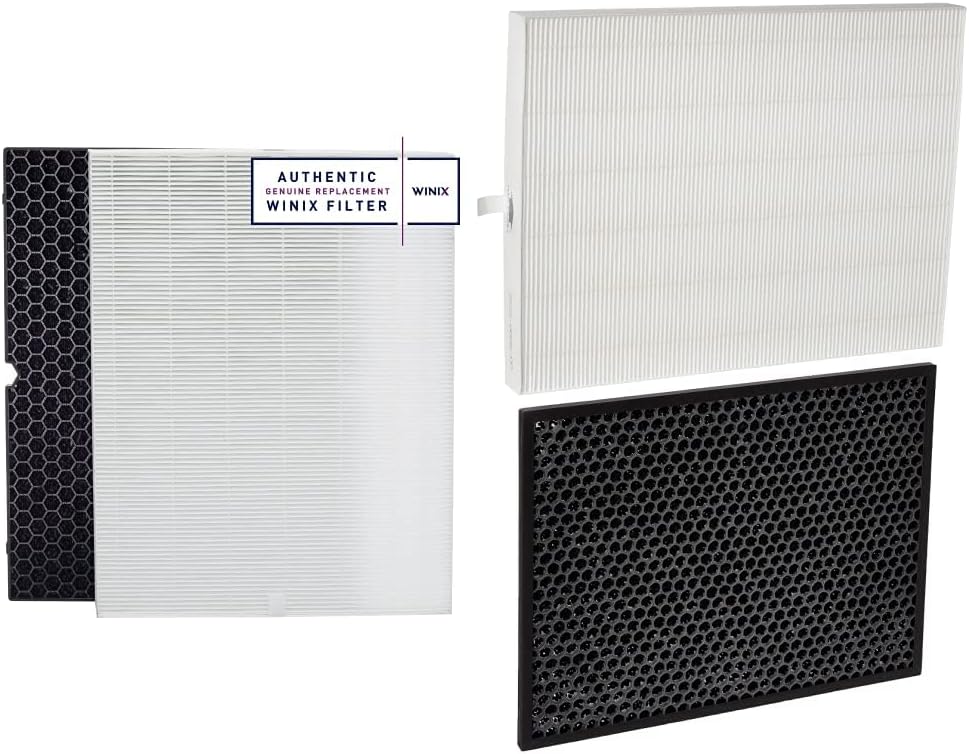 White Pack of 2 Replacement Filter H for Air Purifier C567
