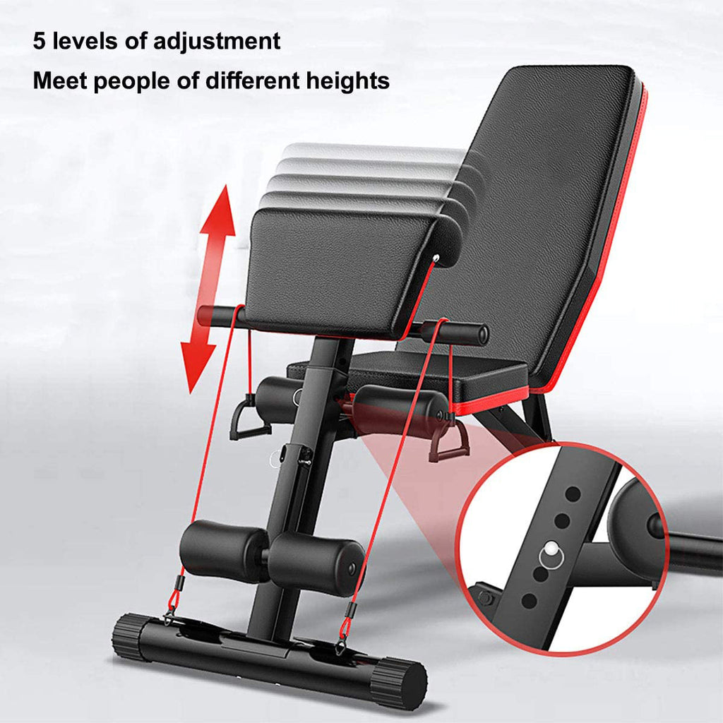 Adjustable Weight Bench Incline Decline Foldable Workout Equipment P533
