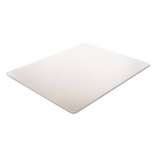 Clear L-Shape Chair Mat for Medium Pile Carpet L2814