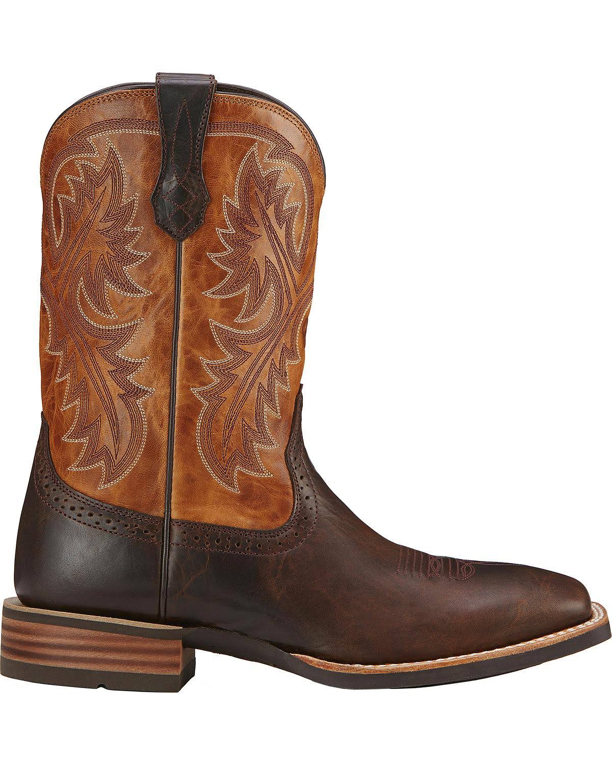 Quickdraw Thunder Brown 11 D Work Boots V31405