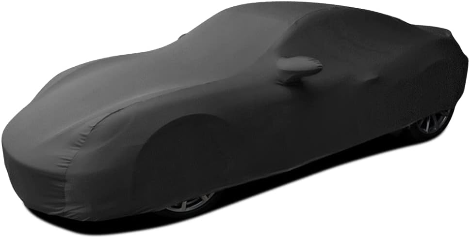 Black Velvet Stretch Indoor Car Cover F57195