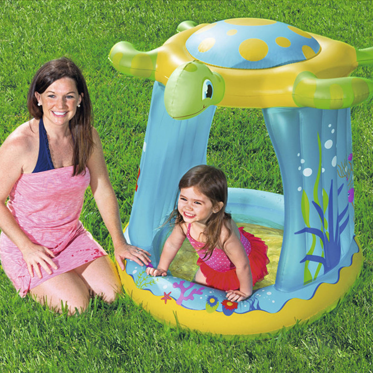Inflatable Sunshade Pool Bathing Tub I3674