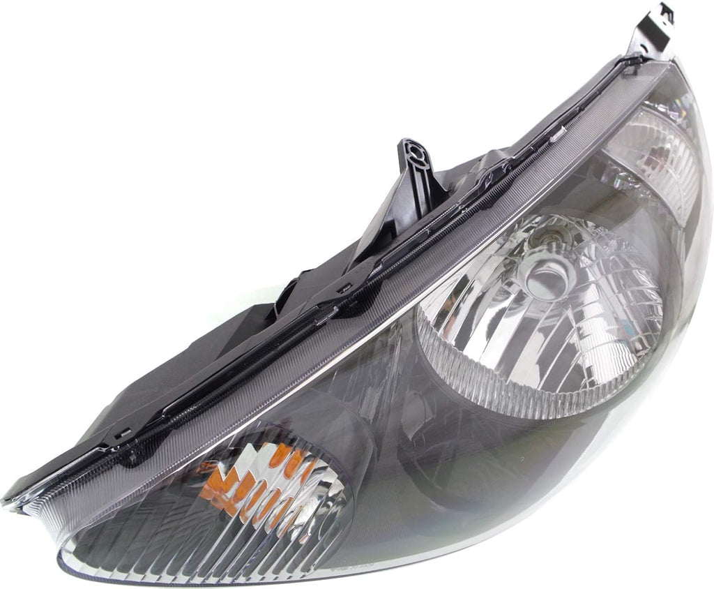 Halogen Headlight Assembly Black Interior U177