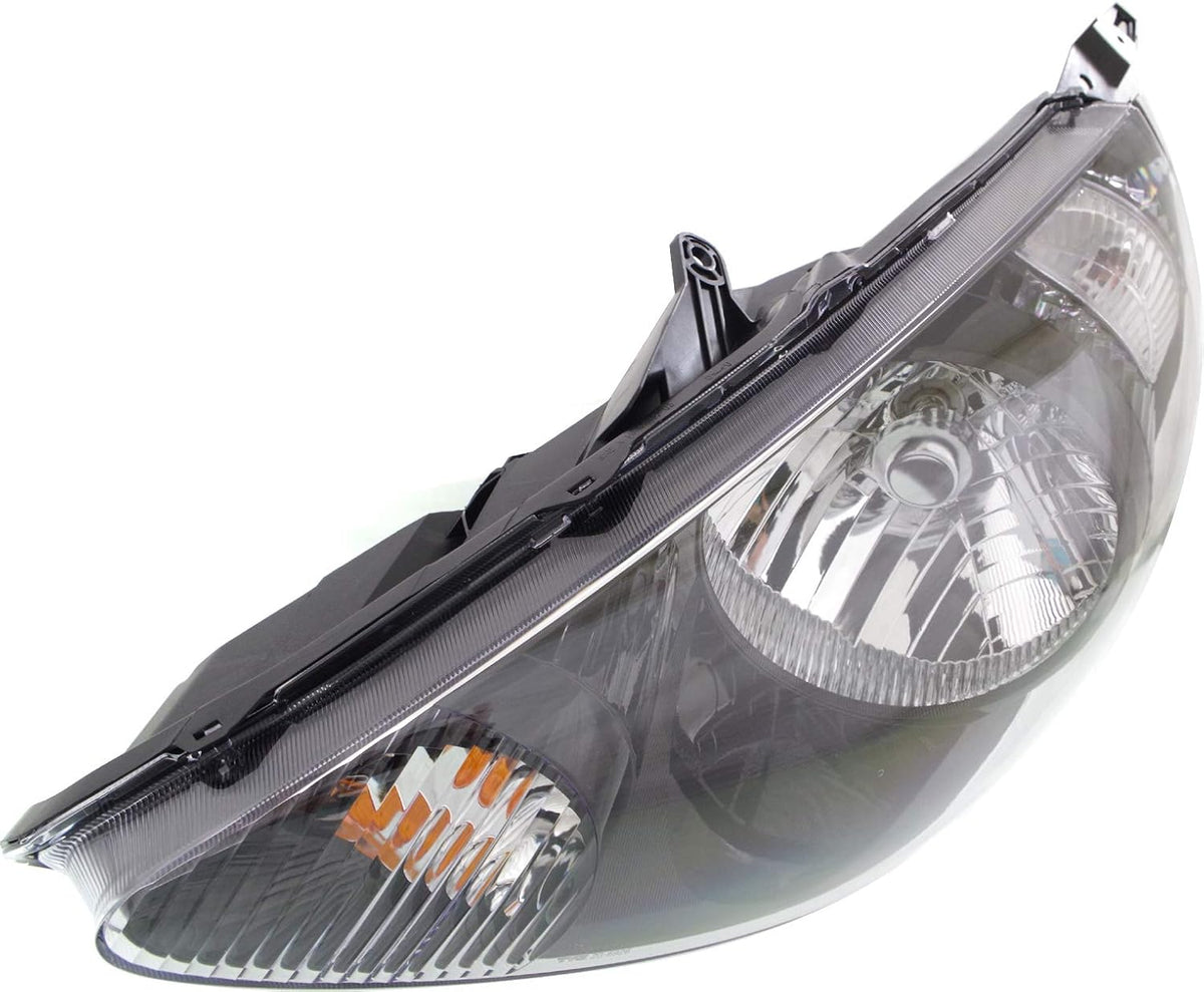 Halogen Headlight Assembly Black Interior U177