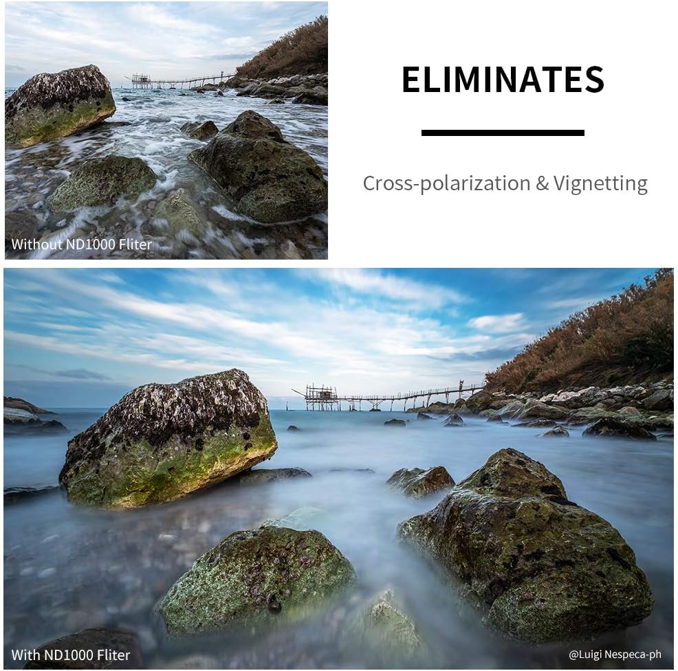 67mm ND1000 10-Stop Fixed Neutral Density Filter Pack of 2 U181305