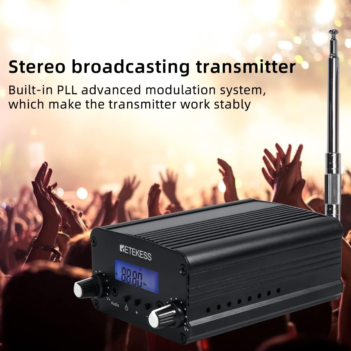 FM Transmitter with Antenna P4036